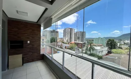 Cobertura no Residencial Roma, centro, 2 dormitórios com 1 suíte!