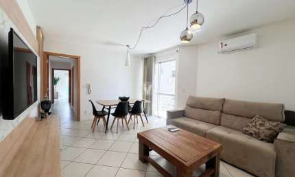 Apartamento 2 dormitórios com garagem todo mobiliado!