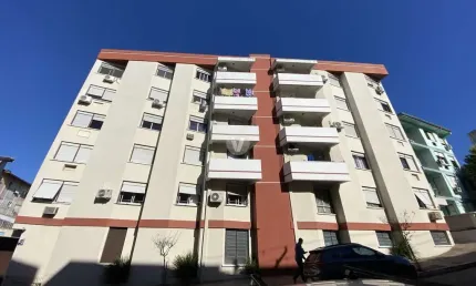 Excelente apartamento de dois dormitórios com uma vaga garagem, perto do Clube D