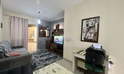 Casa de 2 dormitórios, localizada no Moradas Santa Maria