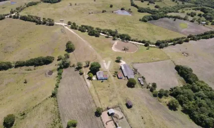 Chácara / sítio à venda na estrada rincão dos dutras, s n, zona rural, santana da boa vista, 5000000 m2 por r$ 9.000.000