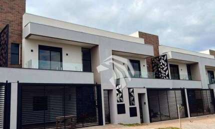 Sobrado com 3 dormitórios à venda, 133 m² por R$ 807.000,00 - Country - Cascavel/PR