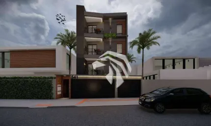 Apartamento com 2 dormitórios e churrasqueira na sacada à venda, 60 m² por R$ 284.000 - Esmeralda - Cascavel/PR
