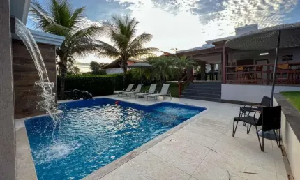 Casa com 5 dormitórios à venda, 463 m² por R$ 4.290.000,00 - Condomínio Bouganville - Lagoa Santa/MG