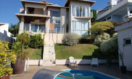 Casa com a melhor vista panorâmica da Lagoa central no condomínio mais valorizado de Lagoa Santa