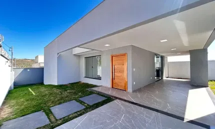 Maravilhosa casa nova proximo do centro e lagoa central em  lagoa santa riviera
