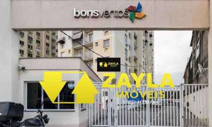 Apartamento com 2 quartos à venda na Estrada da Água Grande, Irajá, Rio de Janeiro, 60 m2 por R$ 290.000