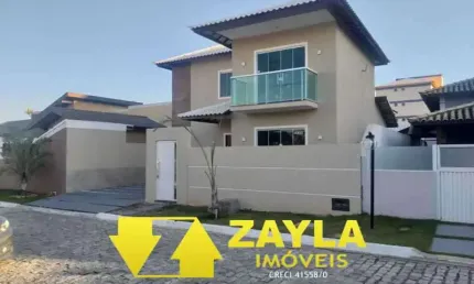 Casa em condomínio fechado com 3 quartos à venda na rua topázio, nova são pedro, são pedro da aldeia, 184 m2 por r$ 1.050.000