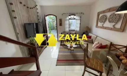 Casa em condomínio fechado com 2 quartos à venda na Rua Antônio de Oliveira Gama, Jardim Flamboyant, Cabo Frio, 81 m2 por R$ 445.200