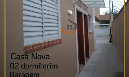 Casa Sobreposta Alta Nova com 02 dormitórios em São Vicente - SP