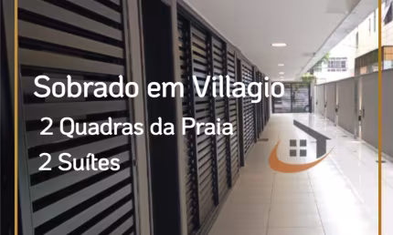 Casa em condomínio fechado com 2 quartos à venda na Rua Dom Lara, Boqueirão, Santos