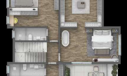 Casa para Venda no bairro Aspen Mountain em Gramado, 4 quartos sendo 4 suítes, 2 vagas, 371 m² de área total, 371 m² privativos,