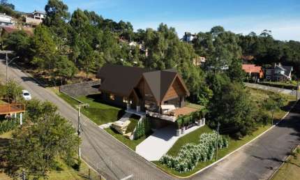 Casa para Venda no bairro Vale das Colinas em Gramado, 3 quartos sendo 2 suítes, 4 vagas, 440 m² de área total, 440 m² privativos,