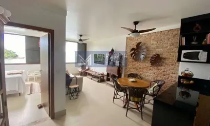 Apartamento com 1 quarto, 51,30m², à venda em Caraguatatuba, Prainha