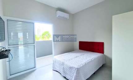 Flat com 1 quarto, para locação no Aruan, Caraguatatuba/SP