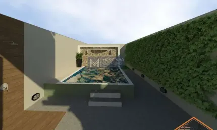 Imóvel sobrado disponível para venda no Bairro Jardim das Palmeiras, Caraguatatuba/SP, em fase de construção, 3 suítes.