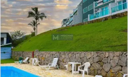 Apartamento pé na areia em Caraguatatuba, Martim de Sá, com 1 dormitório