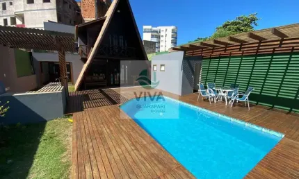 Casa duplex com área de lazer completa com 5 quartos à venda na enseada azul, guarapari-es - realize negócios imobiliários.