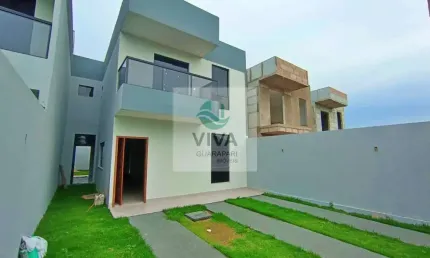 Casa duplex composta por 3 quartos com área gourmet á venda em meaípe, guarapari-es - realize negócios imobiliários.