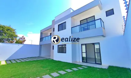 Casa Duplex de alto padrão à venda composta por 3 suítes á venda no Itapebussu, Guarapari-ES - Realize Negócios Imobiliários.