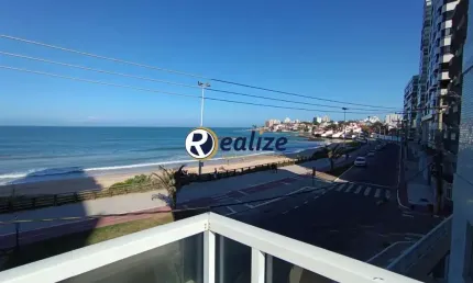 Apartamento frente para o mar composto por 3 quartos com área de lazer á venda na praia do morro, guarapari-es - realize negócios imobiliários.