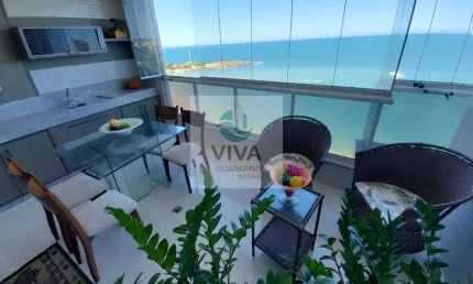 Apartamento composto por 4 suítes com  área de lazer completa á venda no centro, guarapari-es - realize negócios imobiliários.
