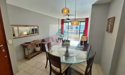 Apartamento mobiliado composto por 3 quartos à venda no centro, guarapari-es -