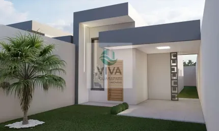 Casas composta por 3 quartos á venda em santa monica, guarapari-es
