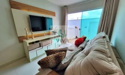 Casa duplex composta por 3 quartos á venda no portal clube, guarapari-es