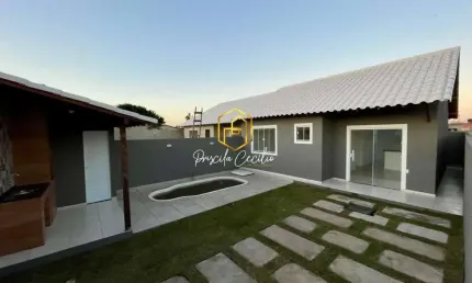 Casa em condomínio fechado com 2 quartos à venda na Rua das Pacas, Nova Califórnia (Tamoios), Cabo Frio