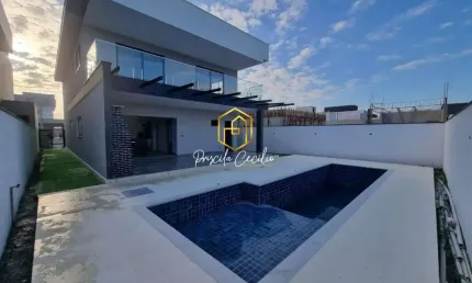 Mansão Moderna no Condomínio Alphaville em Cabo Frio