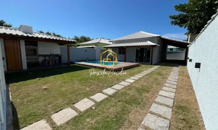 Casa em condomínio fechado com 2 quartos à venda na Rua Orlando Bragança, 14, Unamar, Cabo Frio