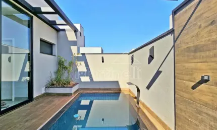 Casa térrea à venda no condmínio vivendas da mata, próximo ao shopping iguatemi - ribeirão preto/sp