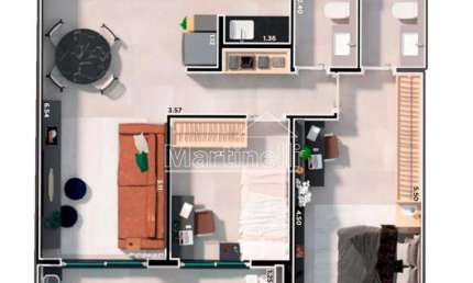 Apartamento à venda no Edifício Ribeirânia Garden Smart Garden, próximo à Unaep - Ribeirão Preto/SP