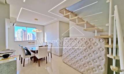 Cobertura duplex à venda no Edifício Nova Aliança Residence, próximo à UNIP - Ribeirão Preto/SP.