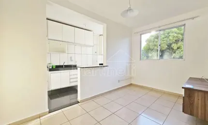 Apartamento de 46m² de área útil para venda e locação no Condomínio Parque Rebouças, próximo à Avenida Portugal - Bairro City Ribeirão, Ribeirão Preto/SP.
