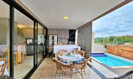 Sobrado à venda no Condomínio Terras de Bonfim, próximo ao Ribeirão Shopping - Ribeirão Preto/SP.