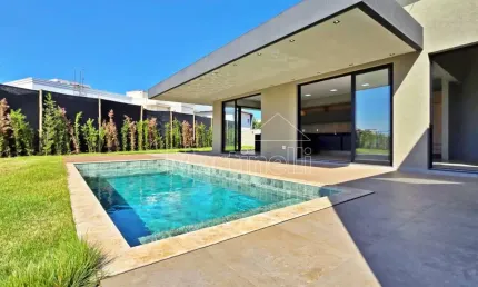 Casa térrea à venda no Condomínio Terras de Florença, próximo ao Shopping Iguatemi - Ribeirão Preto/SP.