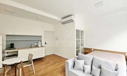 Flat para venda e locação no Ed. Blend Coliving, próximo ao Shopping Iguatemi - Ribeirão Preto/SP.