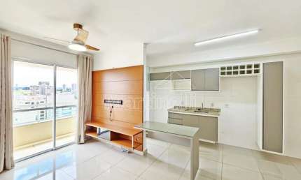 Apartamento de 57m² de área útil para locação no Condomínio Parc Sul. Excelente localização, próximo à UNIP - Bairro Jardim Nova Aliança, Ribeirão Preto/SP.