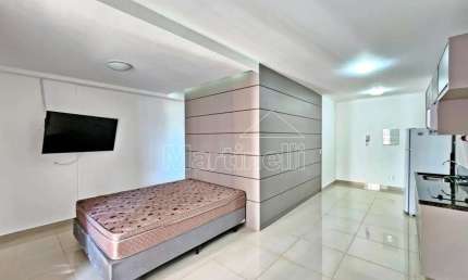 Apartamento mobiliado de 51m² para locação no Condomínio Civitas, próximo ao Parque Carlos Raya - Bairro Bosque das Juritis, Ribeirão Preto/SP.