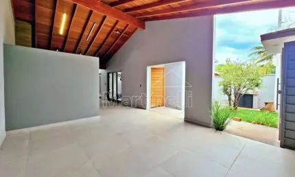 Casa térrea de 160m² de área construida à venda, próximo ao Supermercado Bendito Beef - Cravinhos/SP.