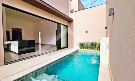 Casa térrea à venda no Condomínio Vivendas da Mata, próximo ao Shopping Iguatemi - Ribeirão Preto/SP.