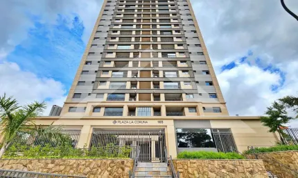 Apartamento para locação no Edifício Plaza La Corunã, próximo ao Parque Olhos D`água - Ribeirão Preto/SP.