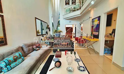 Sobrado à venda no Condomínio Nova Aliança Residencial, próximo ao Ribeirão Shopping - Ribeirão Preto/SP.
