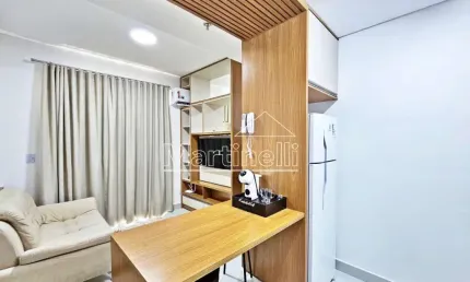 Flat mobiliado à venda no Edifício Monte Carlo, próximo a Av. Francisco Junqueira - Ribeirão Preto/SP.