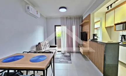 Apartamento mobiliado para locação no Condomínio Recanto das Árvores, próximo à USP - Bairro Jardim Recreio, Ribeirão Preto/SP.