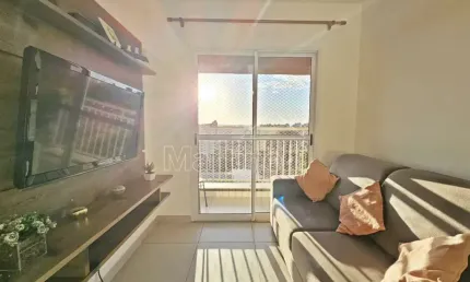 Apartamento mobiliado à venda no condomínio only residence, próximo a faculdade unaerp - ribeirão preto/sp.