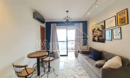 Flat 35m² de área útil para locação no edifício toscana, próximo ao ribeirão shopping - ribeirão preto/sp.