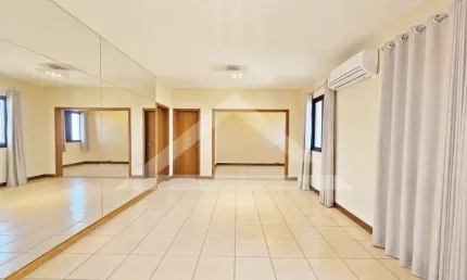 Apartamento de 140m² de área útil para locação no condomínio jataí, próximo ao ribeirão shopping - bairro jardim botânico, ribeirão preto/sp.